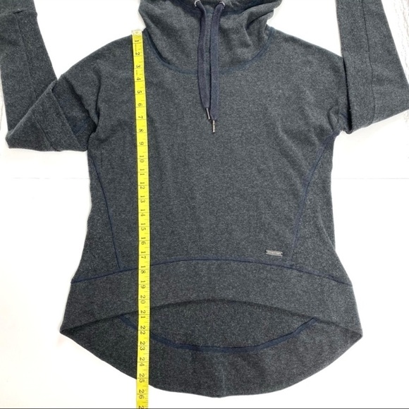Sweaty Betty Lounge Hoodie In Dark Charcoal Grey - Picture 8 of 9